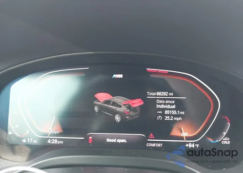 2021 BMW X4 xDrive30I из США, поврежденный, VIN 5UX2V1C06M9E42747